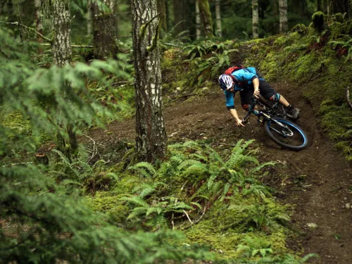 biking on vancouver island
