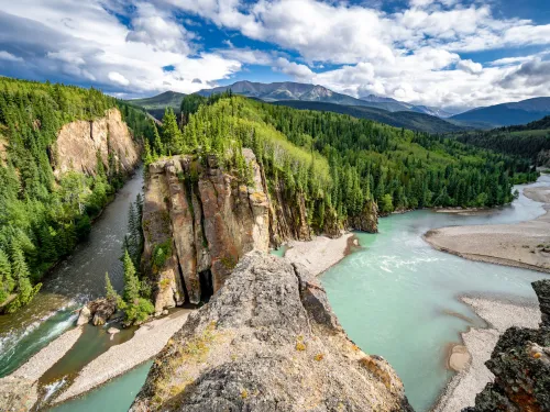 Grande Cache AB Sulphur Gates Smoky River Alberta Rockies