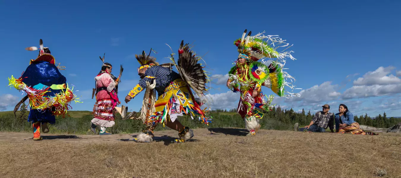 Indigenous dancers Grande Prairie