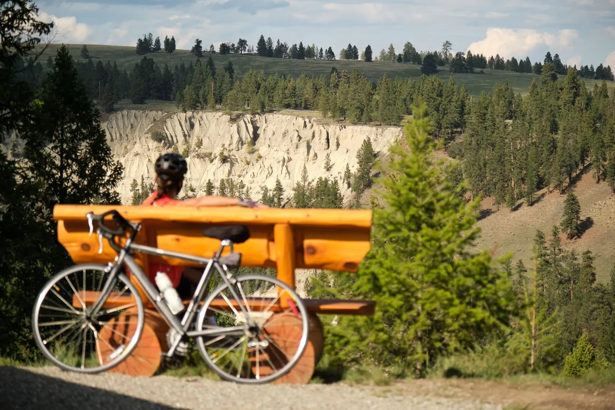 The North Star Rails 2 Trails links the cities of Kimberley and Cranbrook