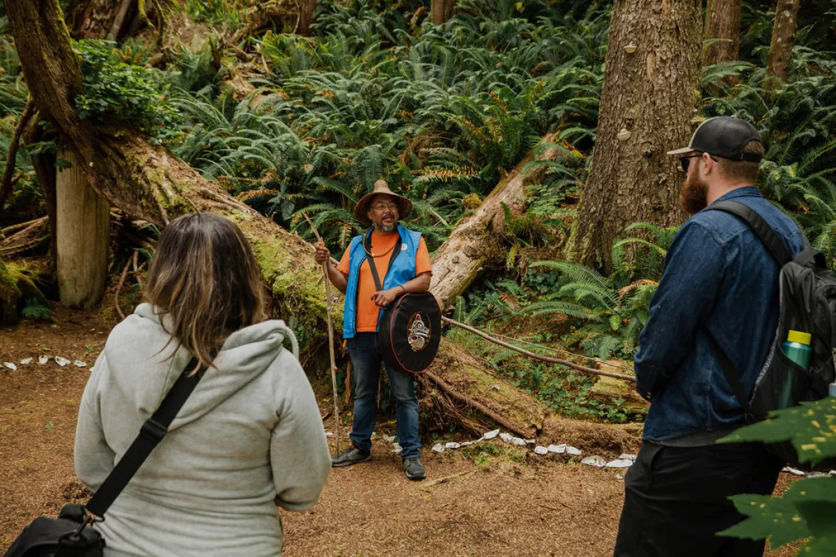 Kiixin Village Tour -  Bamfield,BC