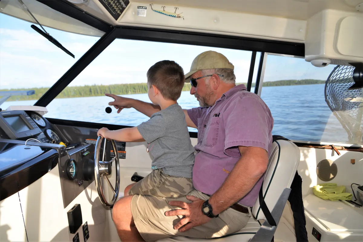 Fishing on Cold Lake