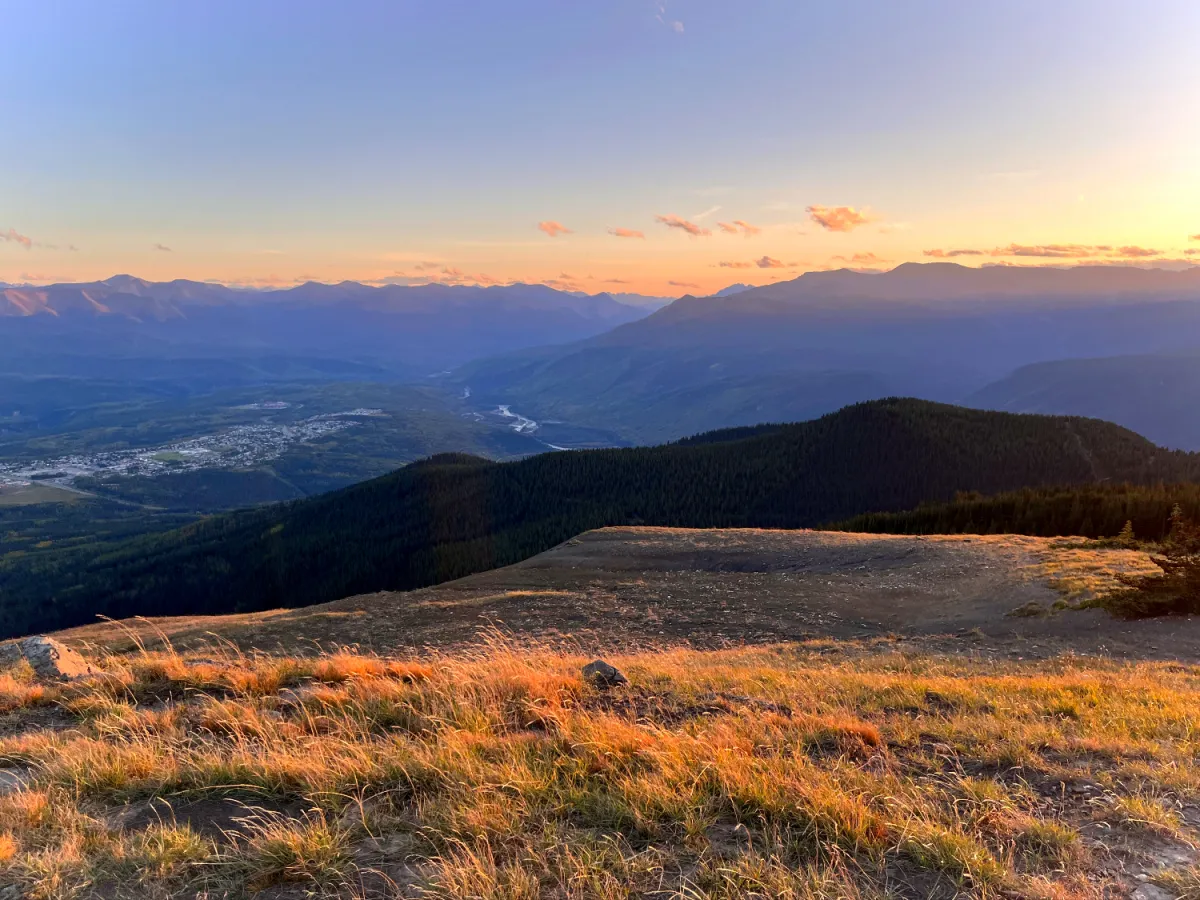 Grande Cache AB summit Grande Mountain Jeremy Derksen ZenSeekers