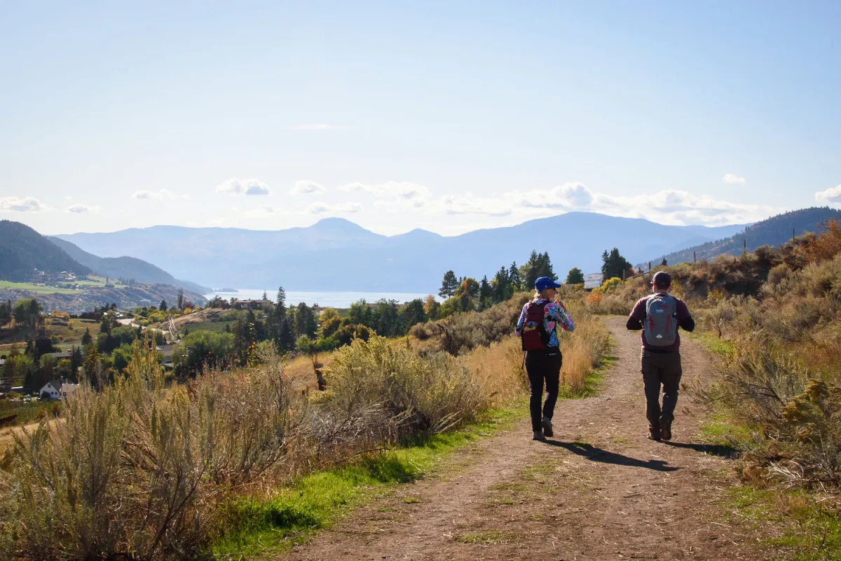 Hiking Grey Canal Trail, Vernon BC.