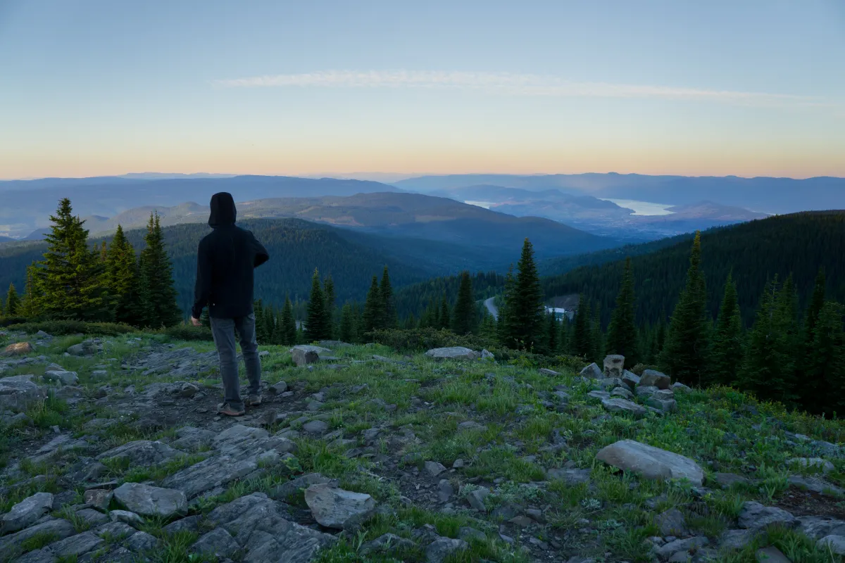 Hiking at SilverStar