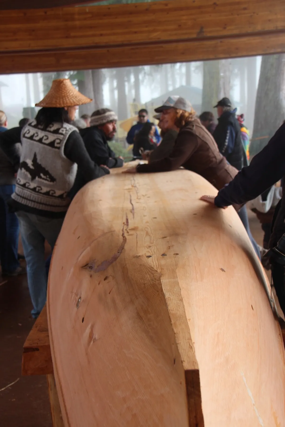 Making a Canoe