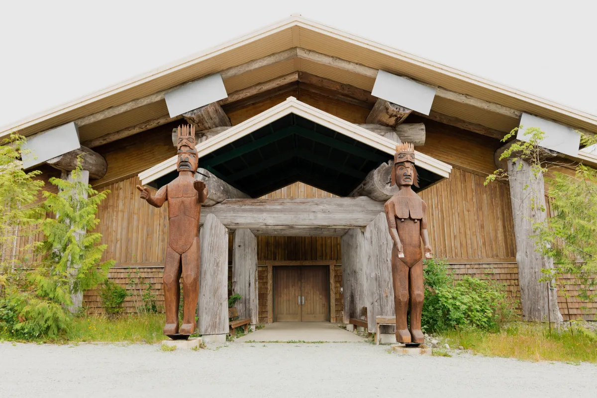 House of Huu-Ay-Aht, Bamfield, BC.