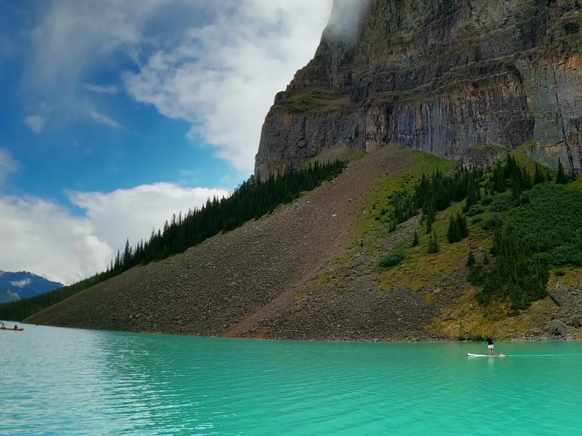 Paddleboard Lake Louise Tyler Dixon