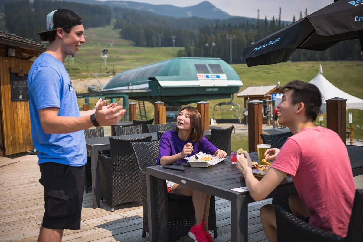 Banded Peak Base Camp, Lake Louise Ski Resort, AB.