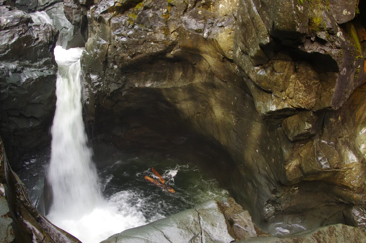 Waterfall on Vancouver Island