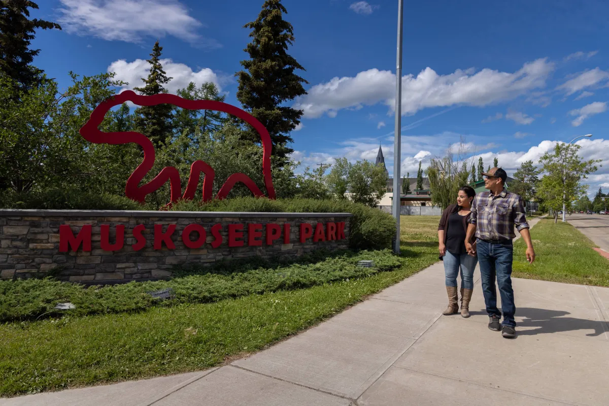 Muskoseepi Park Grande Prairie Alberta