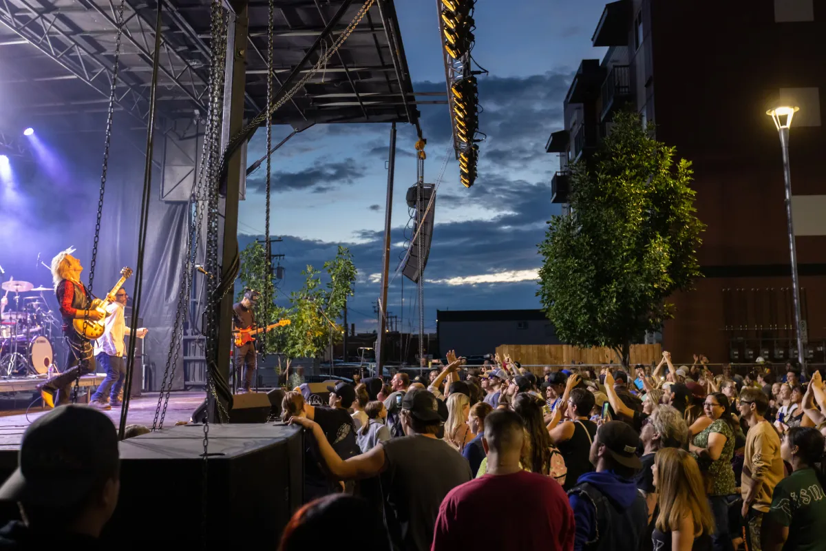 Grande Prairie downtown concert ZenSeekers Paul Lavoie