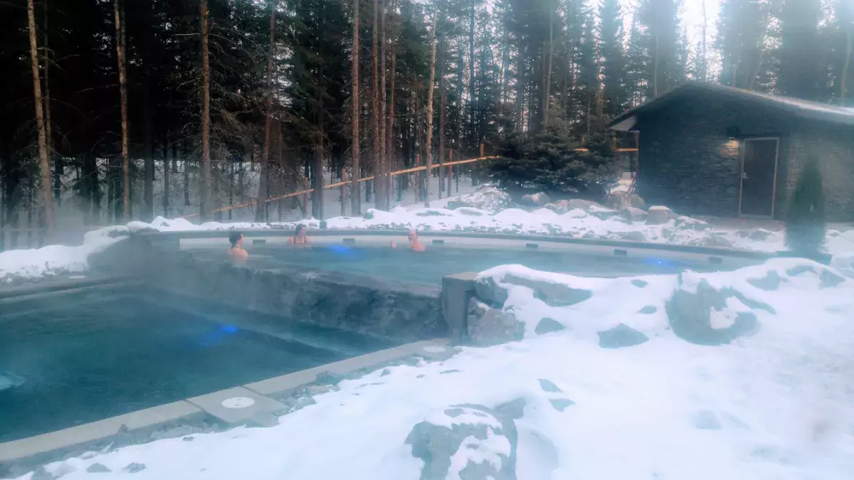 Nordic Spa Kananaskis Winter activities 