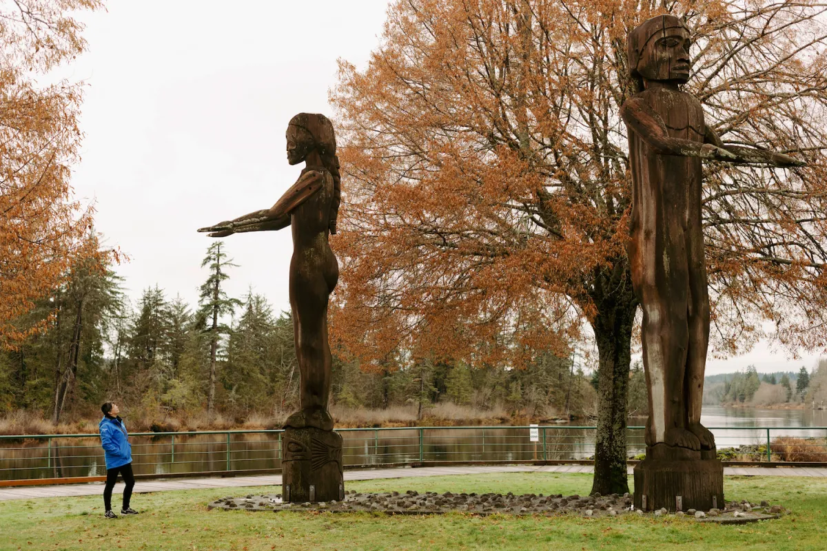 Port Alberni Hupacasath Welcome Figures