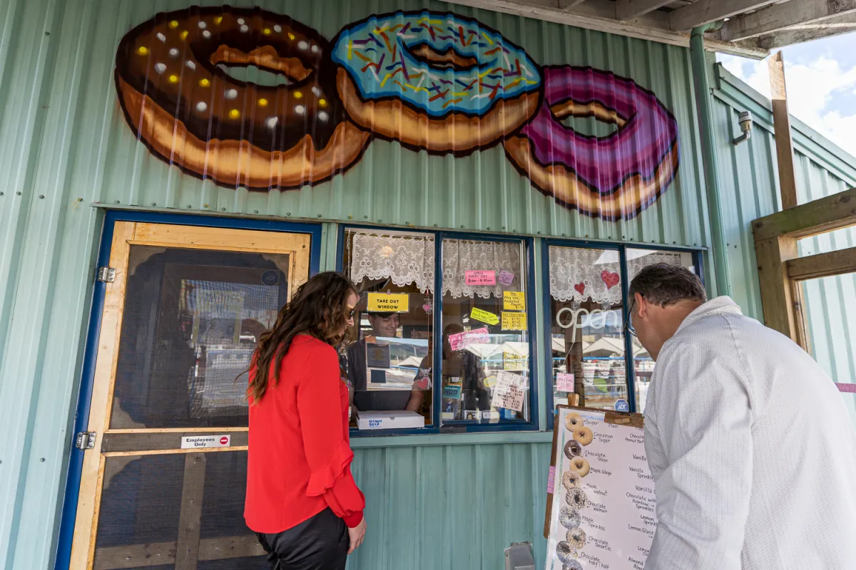 port Alberni BC Donut Shop 