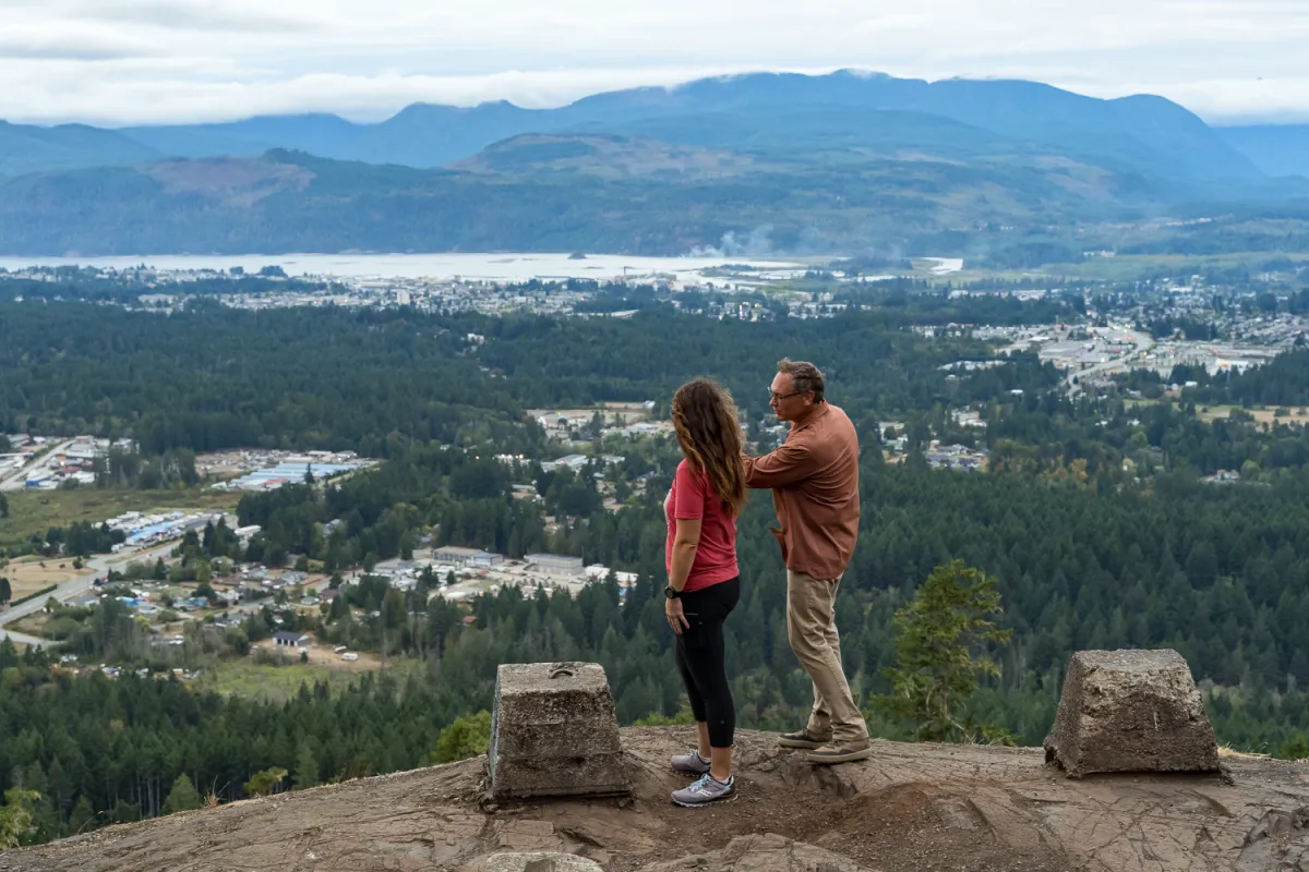 Hike view of Port Alberni Chris Istace ZenSeekers