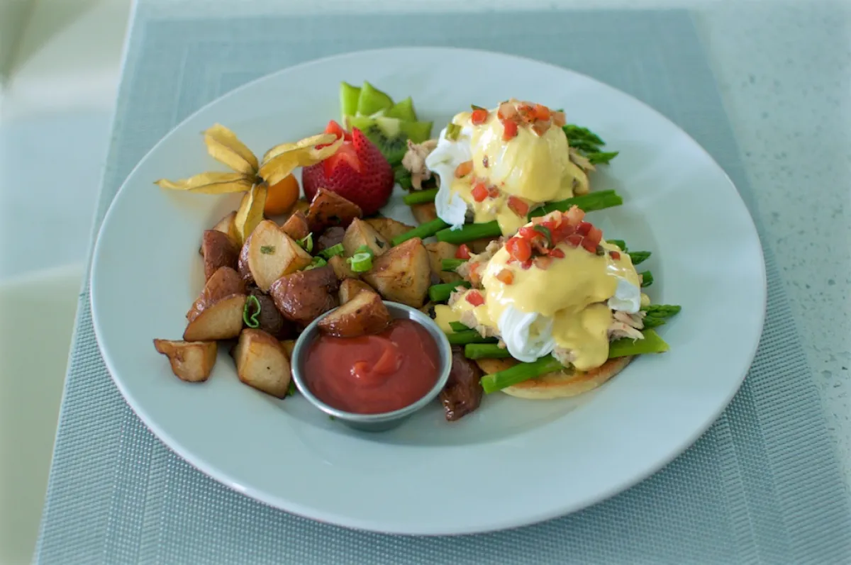 Eggs Benny in Sooke