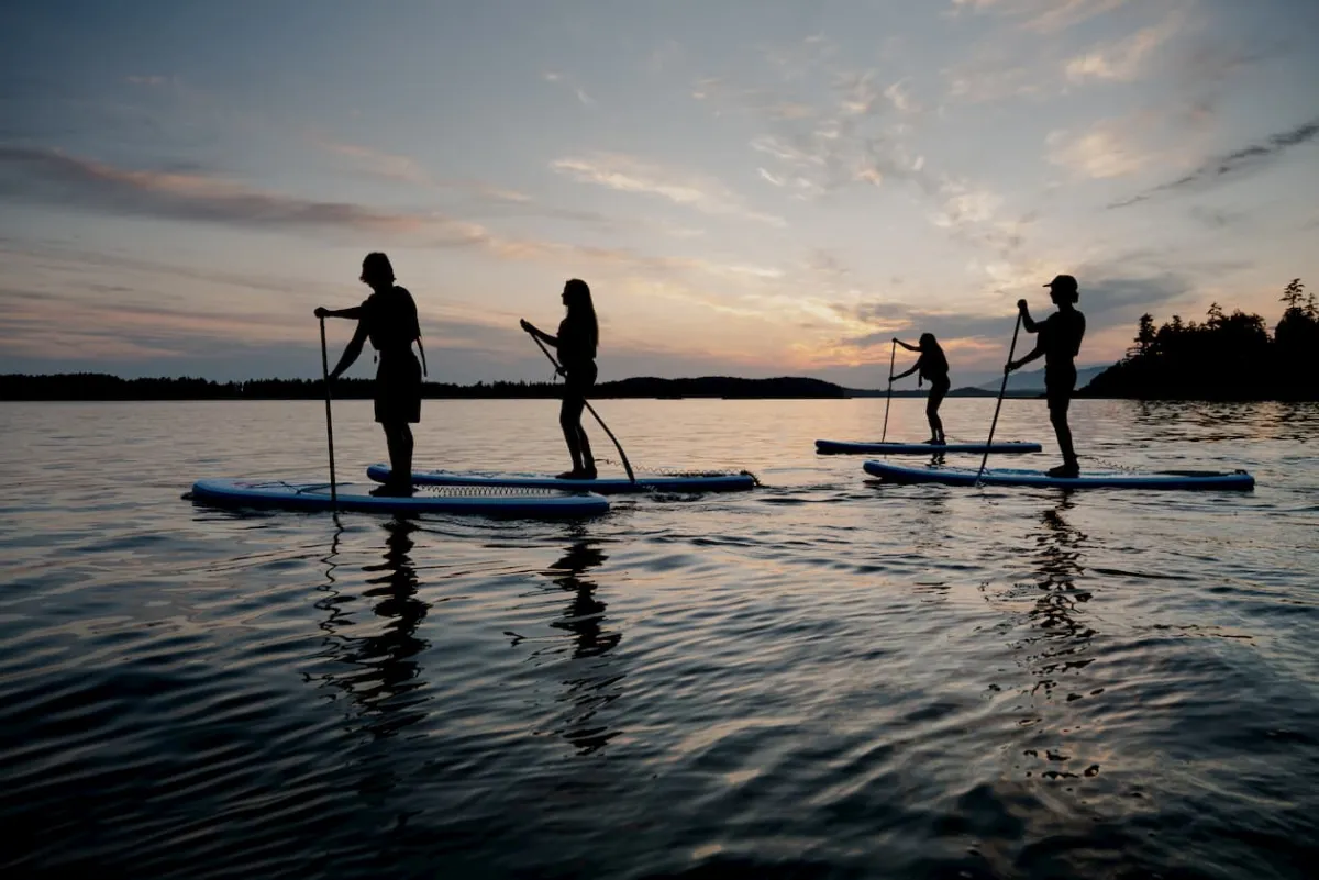 Tofino Tin Wis Paddleboarding