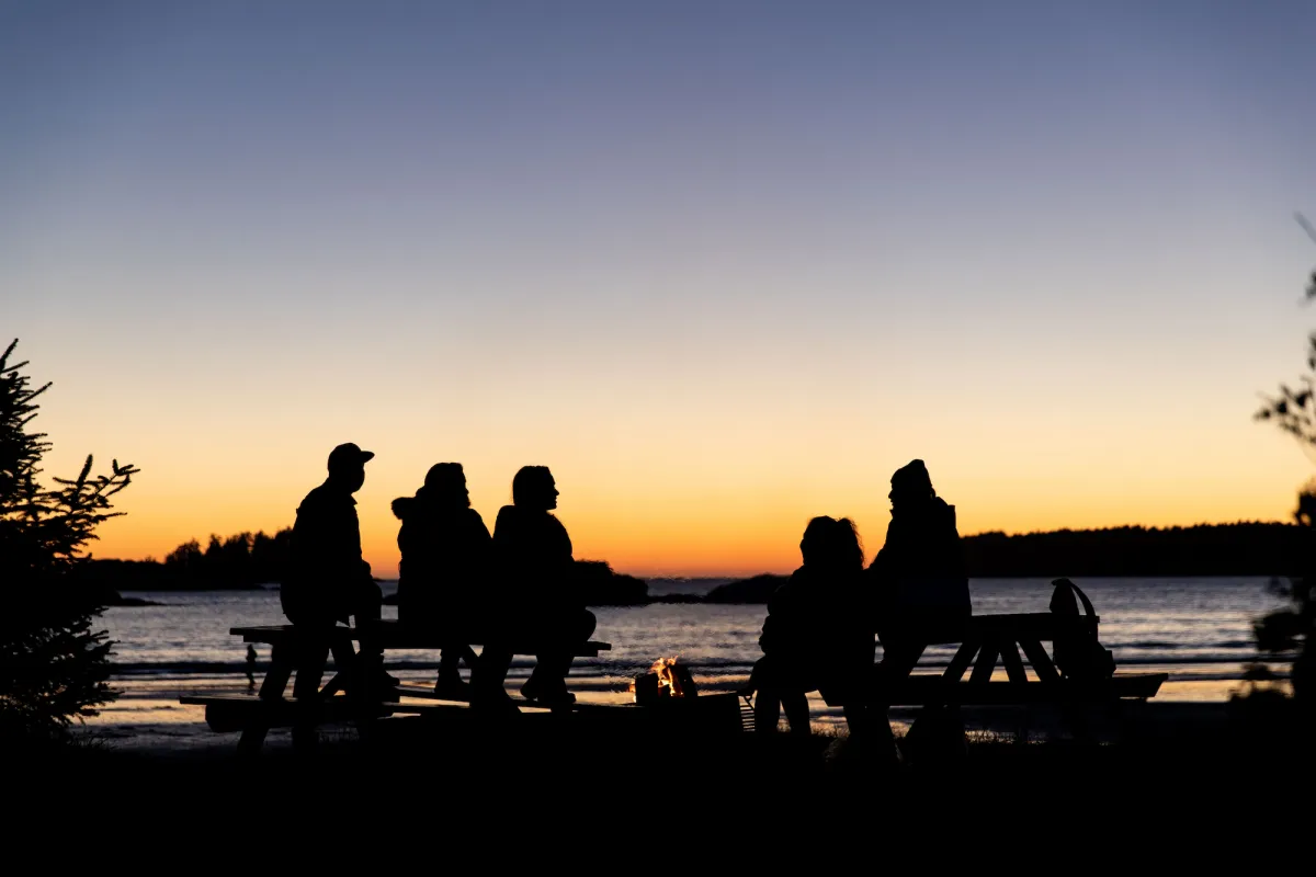 Sunset on Mackenzie Beach, Tla-o-qui-aht First Nation, Tofino BC