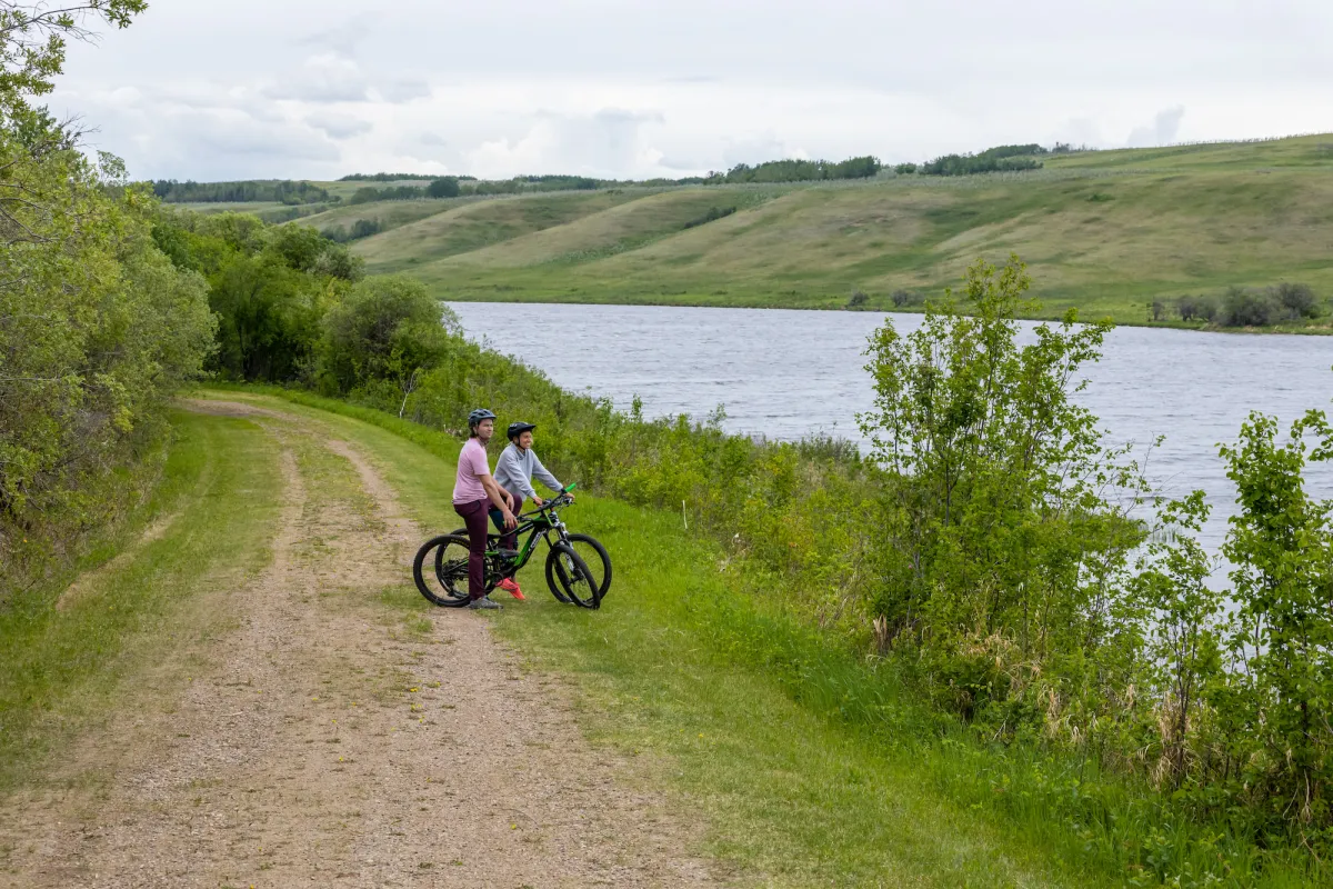 Biking in Vermilion Provincial Park Vermilion AB Paul Lavoie ZenSeekers