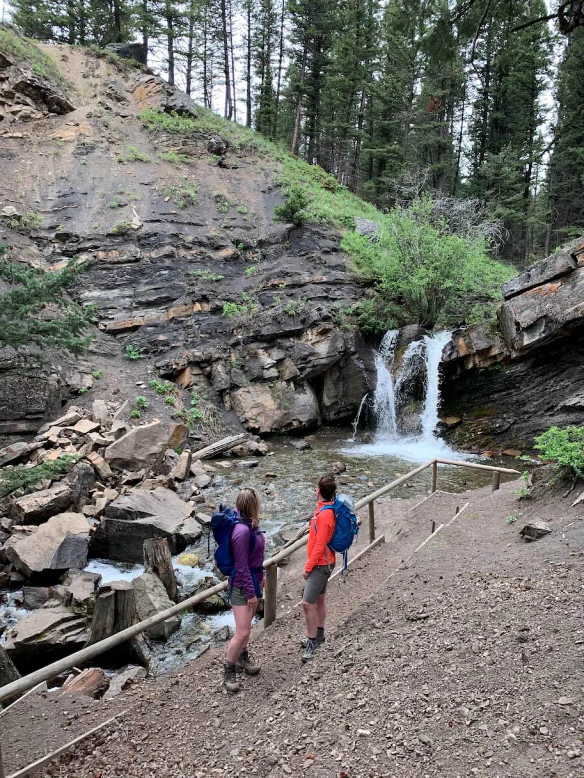 Waterfall Crowsnest Pass