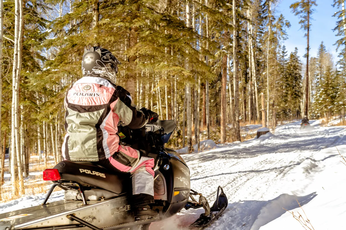 Whitecourt Alberta Snowmobiling