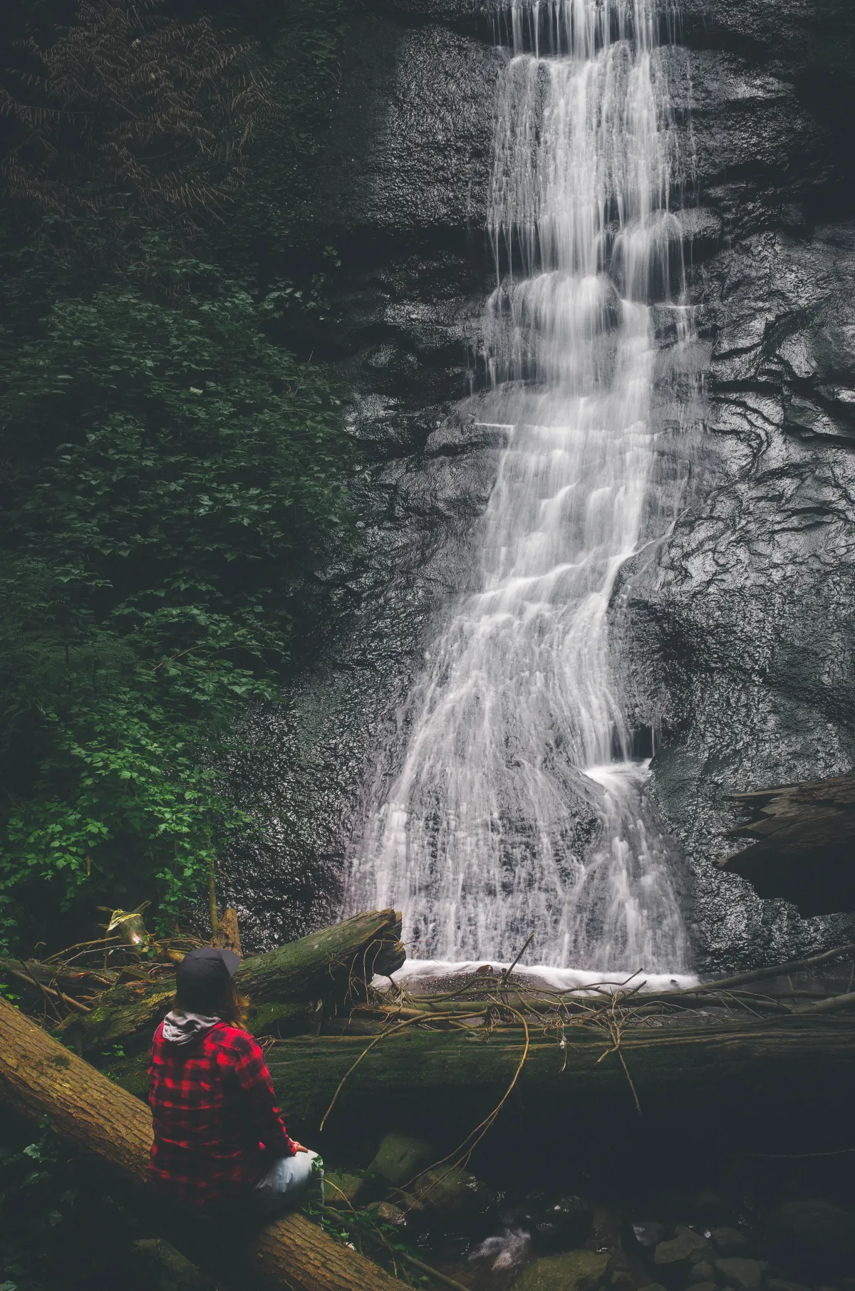 Waterfall on Vancouver Island