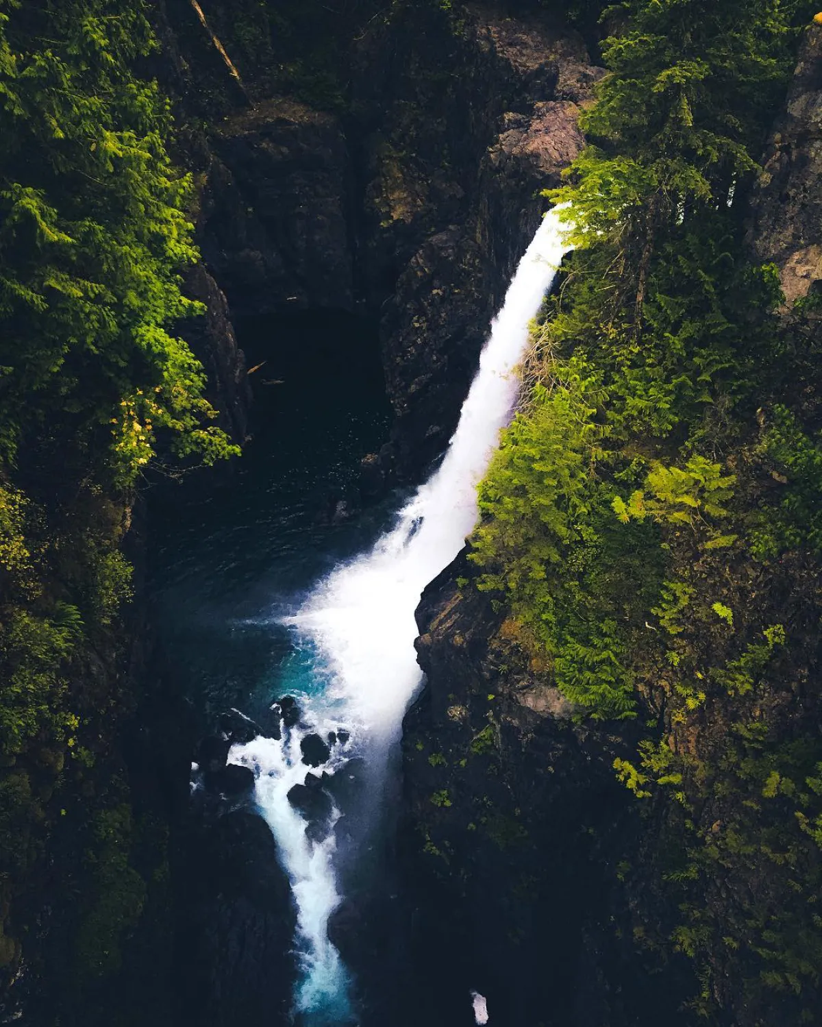 Waterfall on Vancouver Island