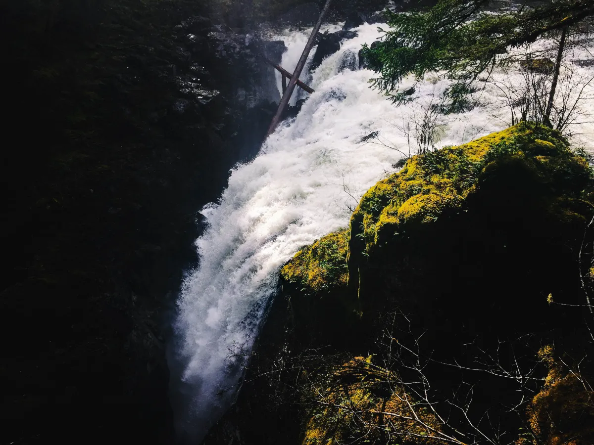 Waterfall on Vancouver Island