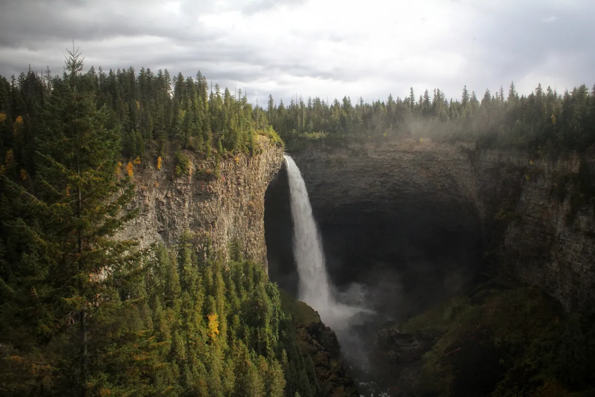 Waterfall in Wells Gray