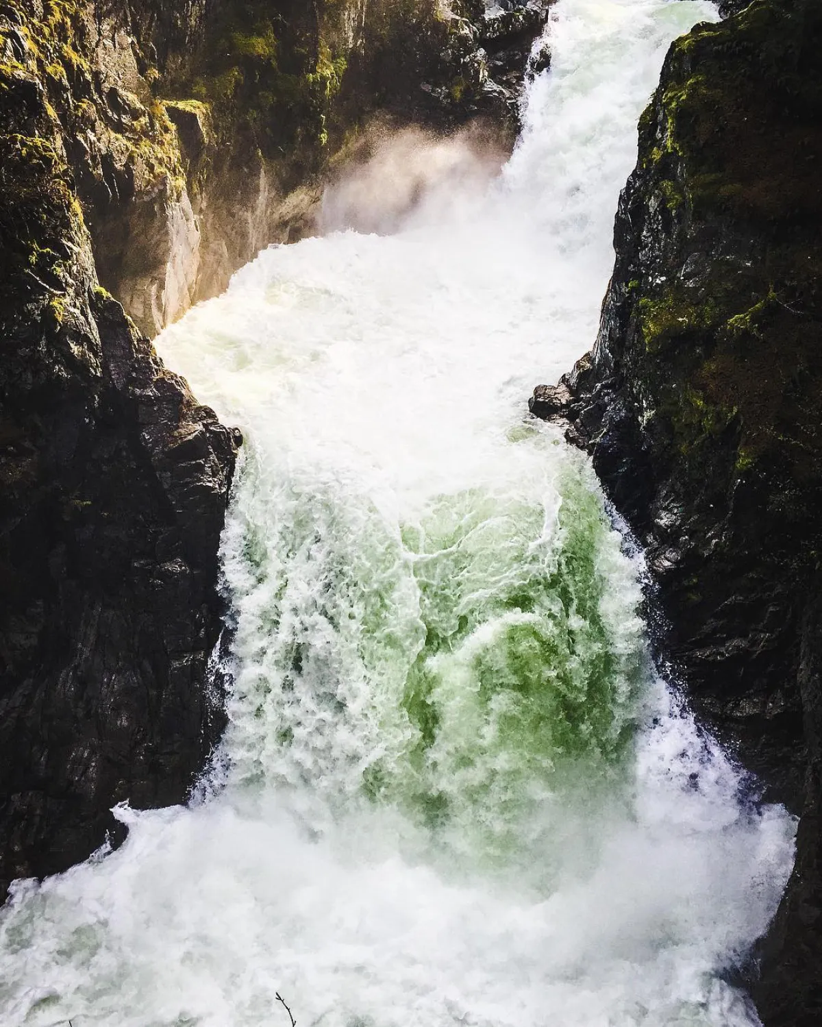 Waterfall on Vancouver Island