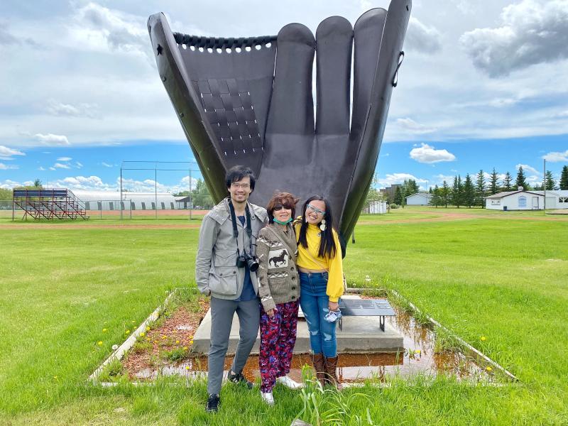 History in Heisler—a floating hotel door, Canada’s biggest baseball