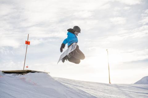 Whitecourt Alberta Eastlink Park Snowboarding Skiing