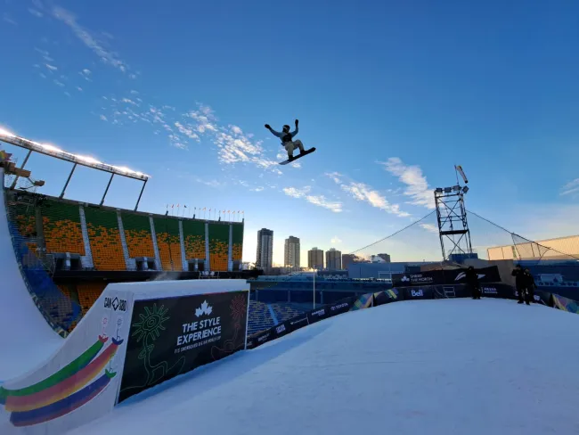 Style Experience Canada Snowboard Edmonton AB big air