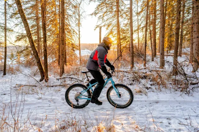 Drayton Valley Alberta Fat Biking Eagle Point ABWays2Winter