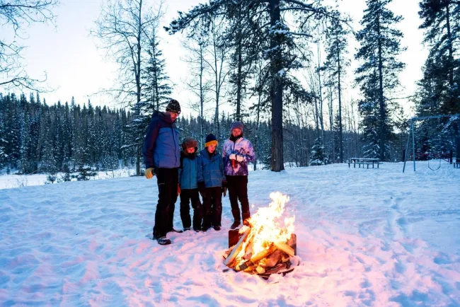 Edson Alberta Willmore Park Bonfire Karl Lee 
