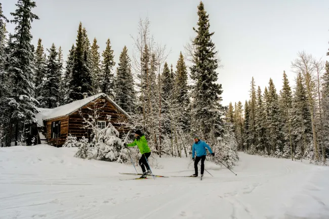 Hinton cross-country skiing Hinton Nordic Centre