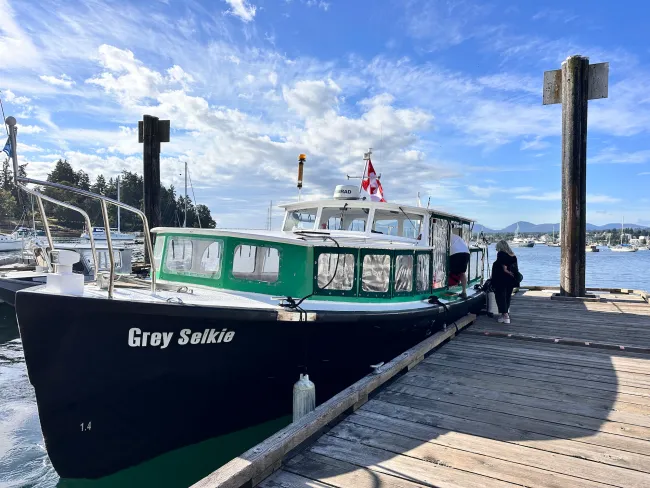 passenger ferry service to Saysutshun Island
