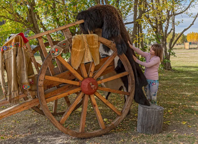 Métis Crossing Smoky Lake Alberta red river cart Rob Hislop ZenSeekers