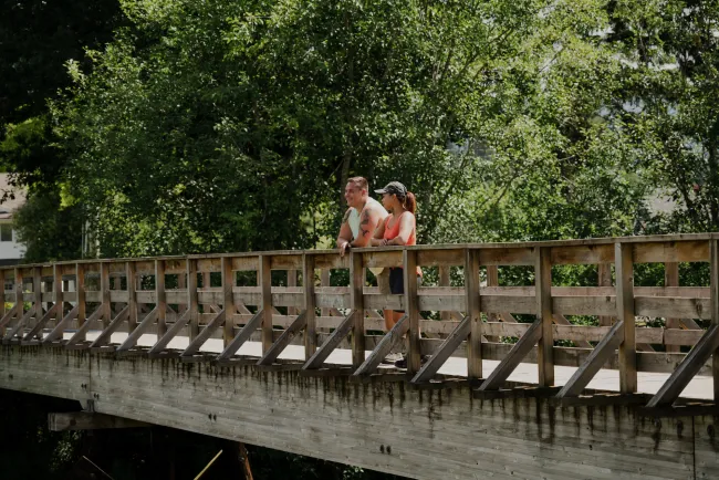 View of Kitsukis Dyke, Port Alberni, BC.
