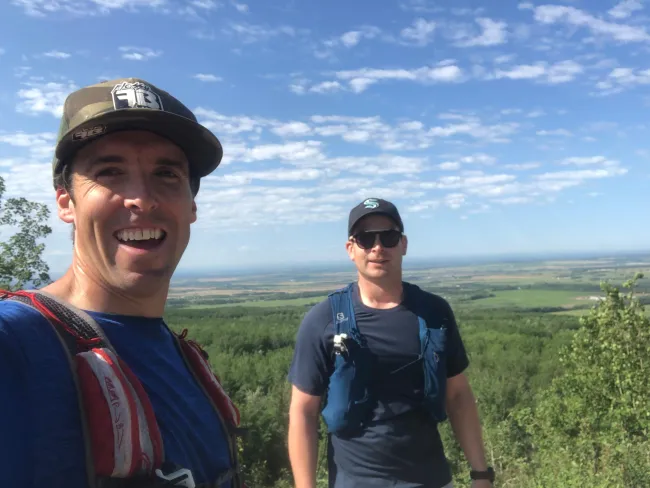 Saskatoon Mountain hiking near Grande Prairie
