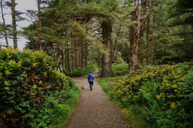 Walking Wicaninnish Trail Jaiden George photo