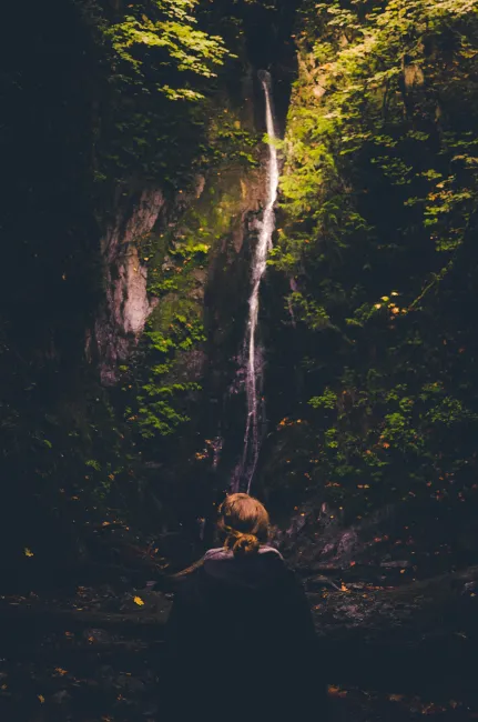 Waterfall on Vancouver Island