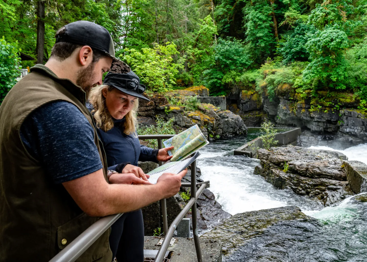 Stamp River is a salmon spawning ground.