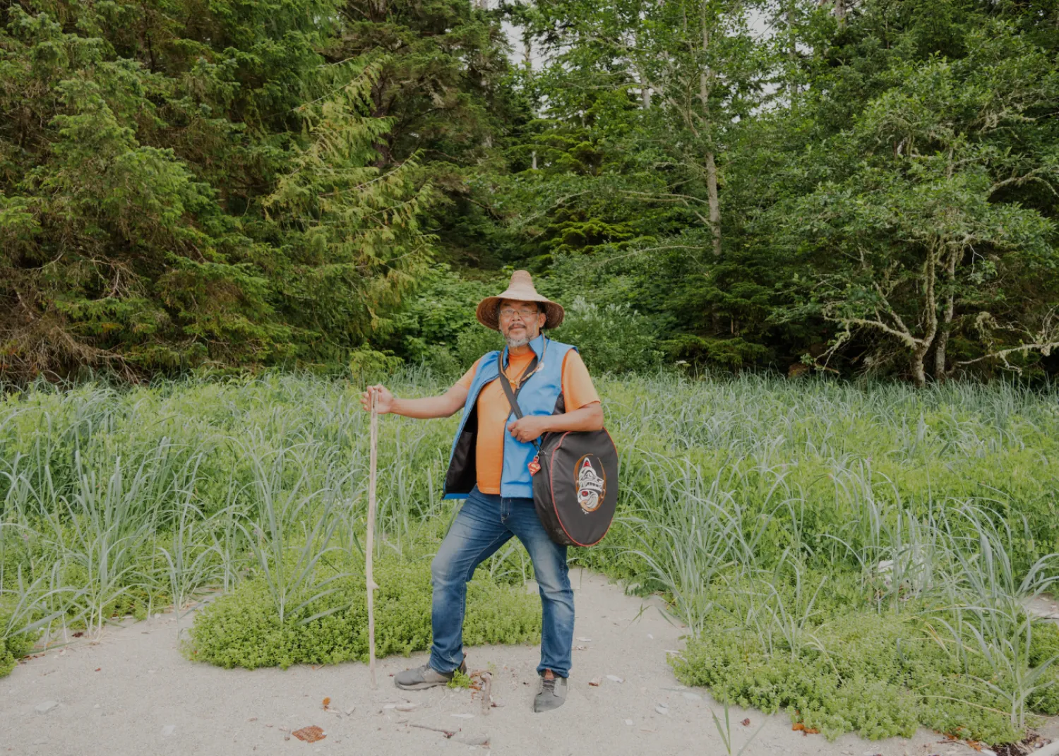 Kiixin village tour Huu-ay-aht First Nation Vancouver Island BC