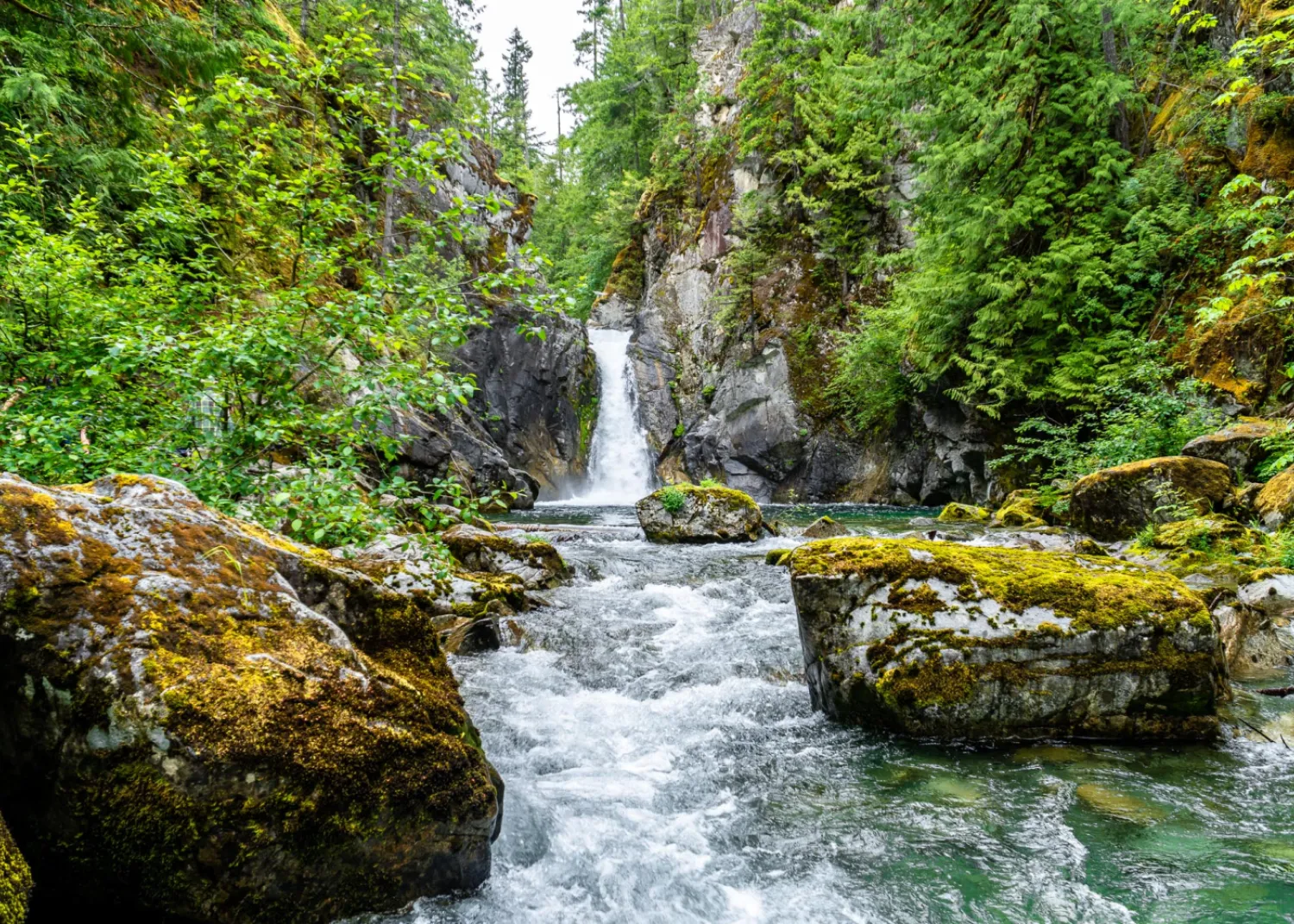 China Falls near Port Alberni