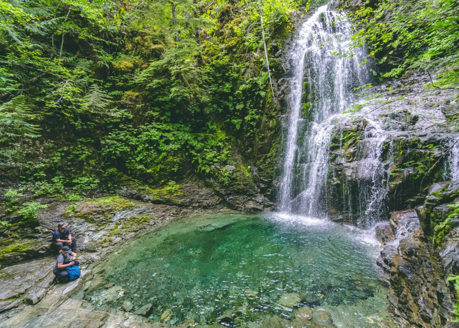 Wiener Falls near Port Alberni