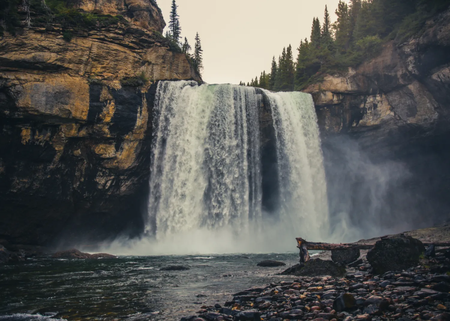 Kakwa Falls, the tallest waterfall in Alberta