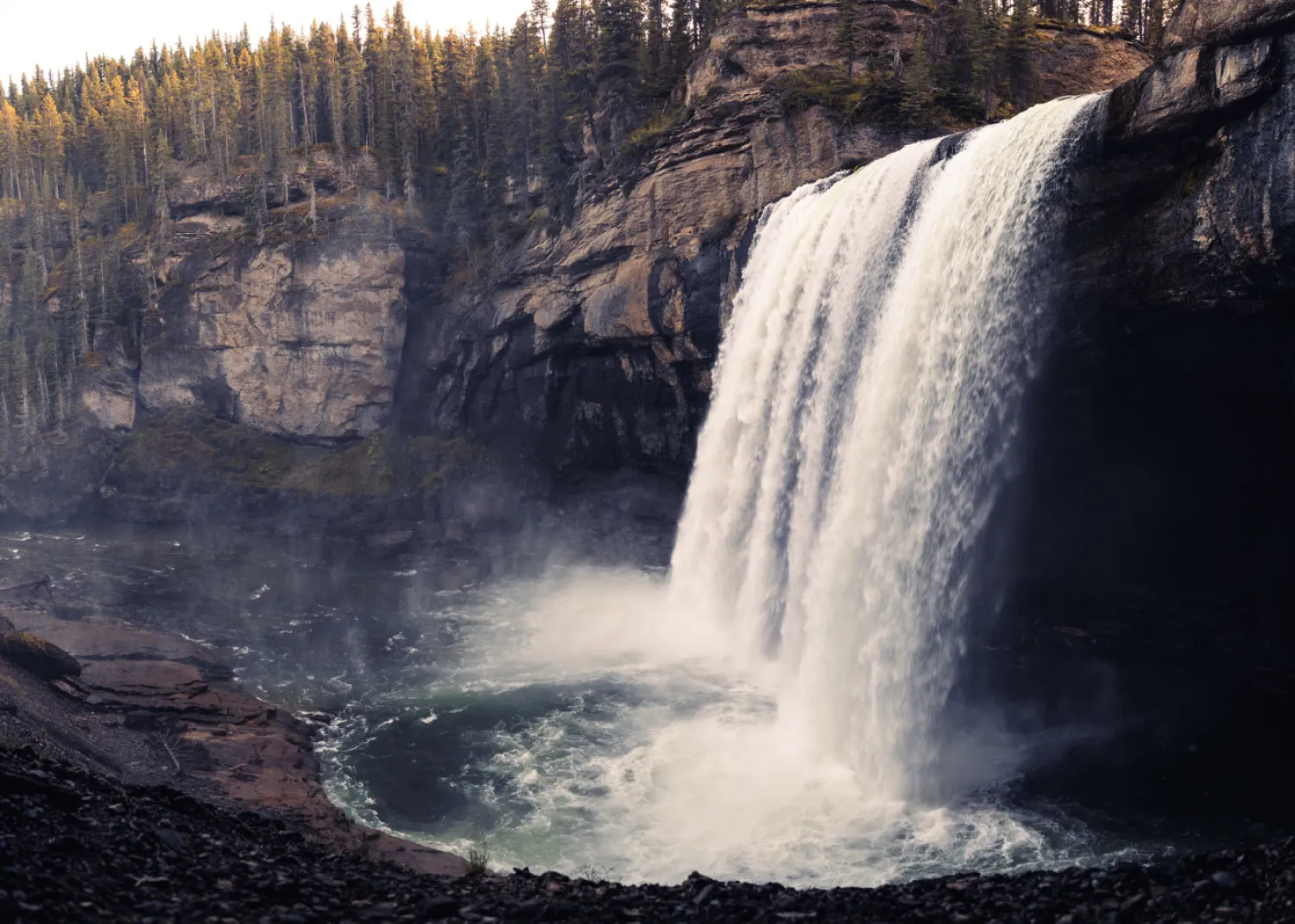 Kakwa Falls, the tallest waterfall in Alberta